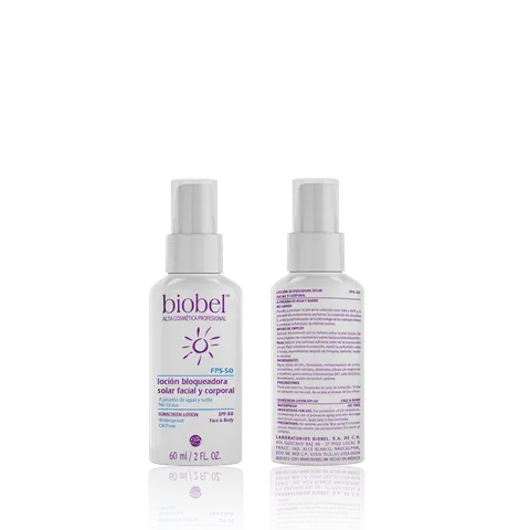 Loción Bloqueadora Solar FPS 50 60 ml