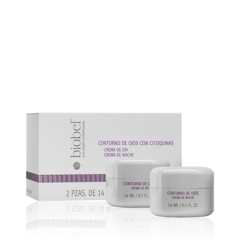 Contorno de Ojos con Citoquinas (Crema de Día y Crema de Noche) 2x14 ml