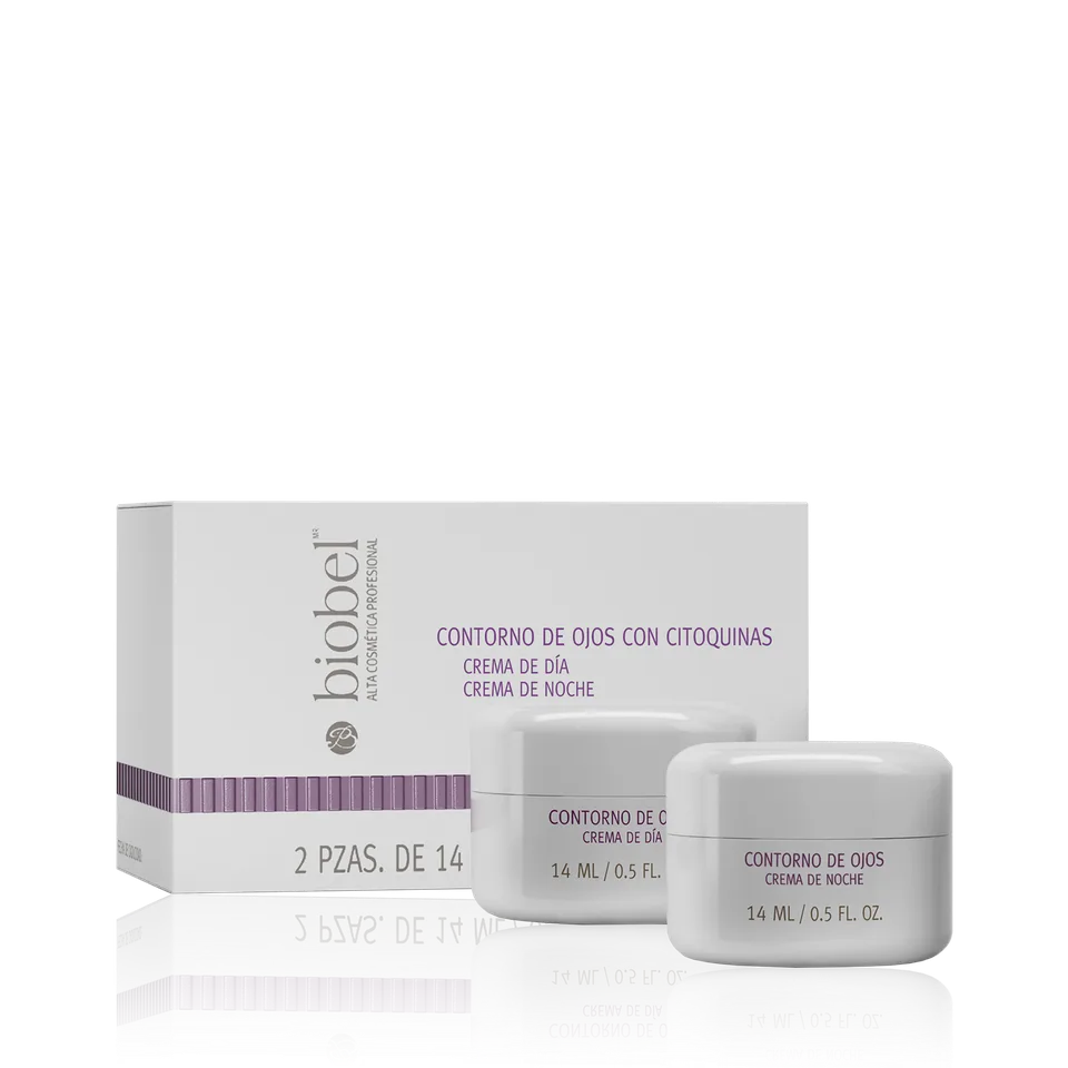 Contorno de Ojos con Citoquinas (Crema de Día y Crema de Noche) 2x14 ml